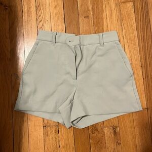 WILIFRED mini shorts size 00. Seafoam
